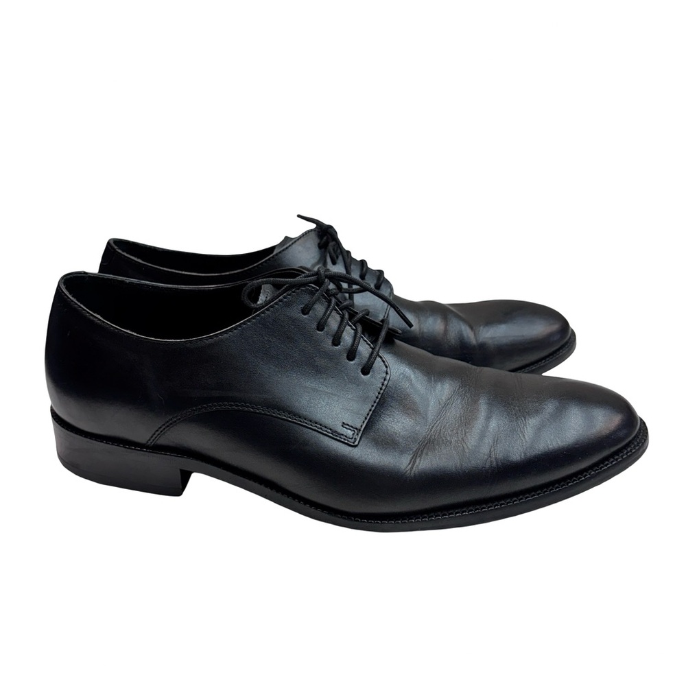 Cole Haan Men’s Black Leather Oxford Sz 10.5